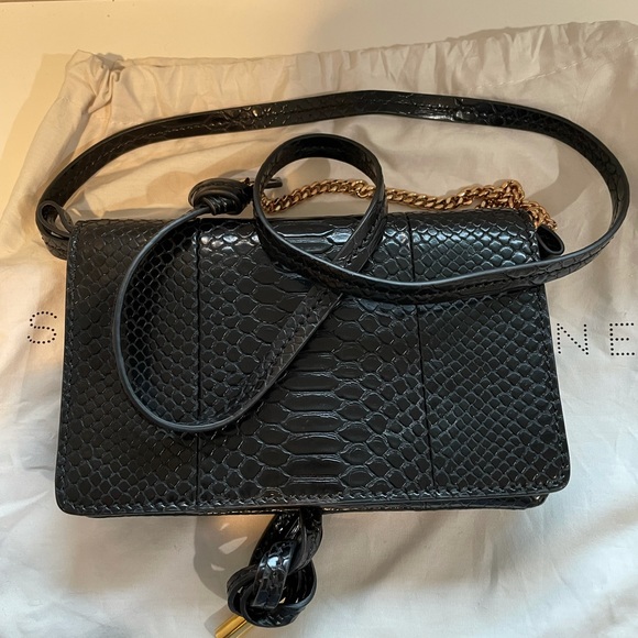 Stella McCartney Flo crossbody bag black - Picture 3 of 7